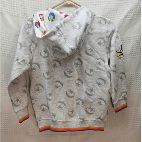 Disney sweater PIXAR Monsters Inc Boo lightning McQueen Dory Hoodie Sz 7 6803 - Picture 5 of 6